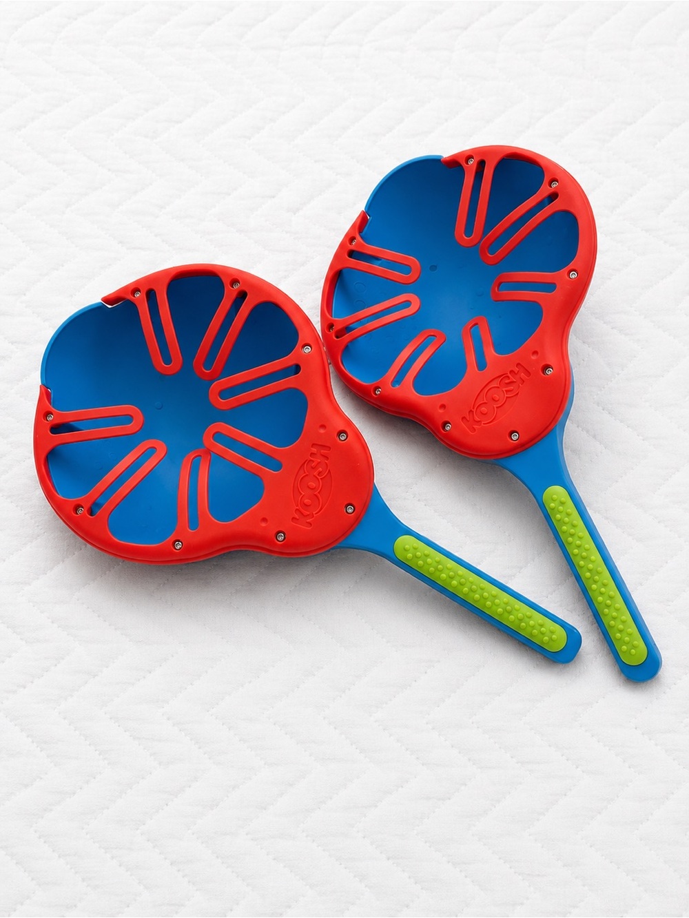 Kids Red & Blue Paddle Catch Set Flix Stix